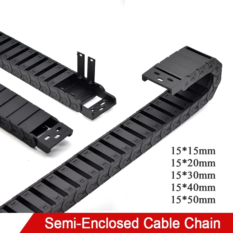 

Полузакрытый кабель для передачи передач 15*20 30 40 50 мм | Пластиковая тяга для 3D-принтера, машина для игры