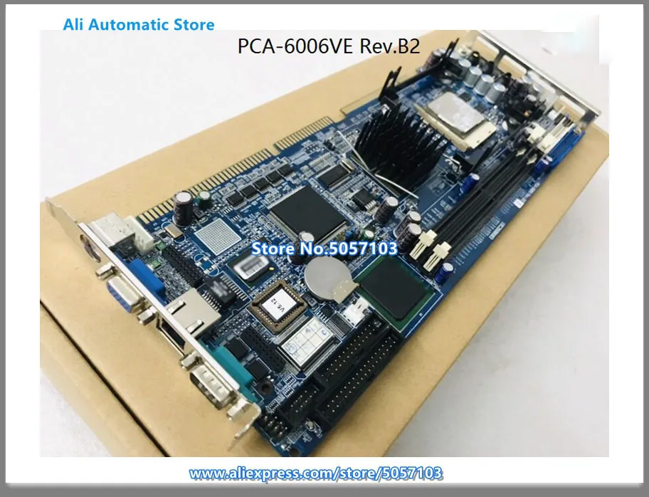 pca 6006ve rev b2 6006 6006lv industrial computer main board with network interface integrated network card free global shipping