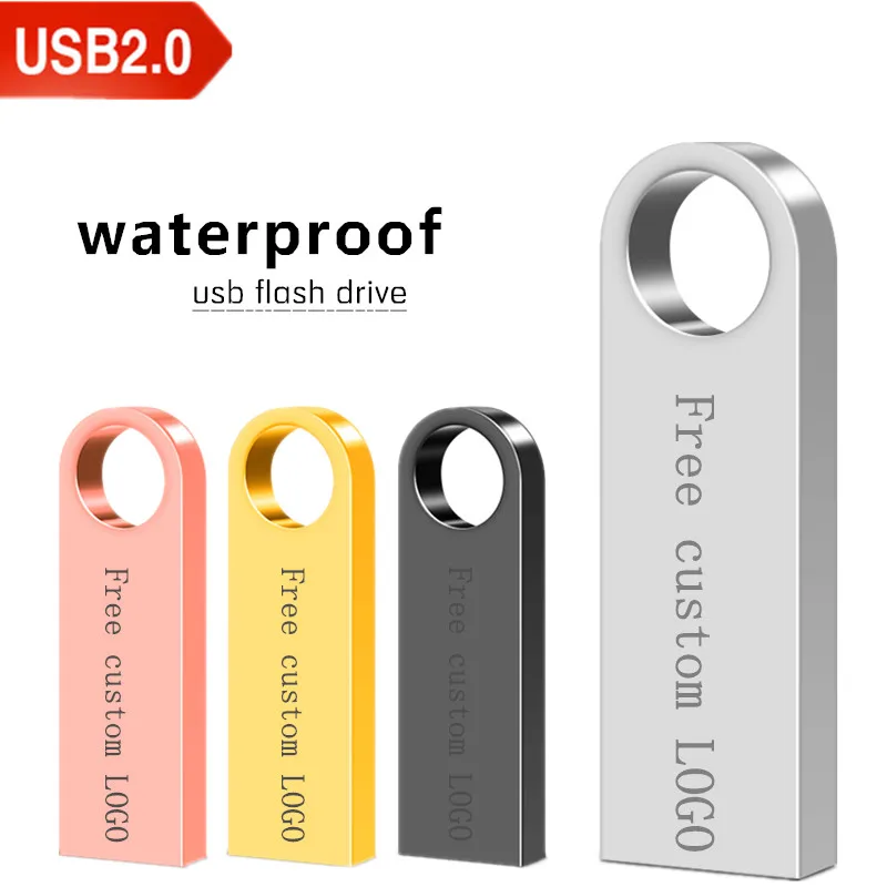 

Metal 128gb Flash Drive USB Stick 64GB Pendrive 128gb Pen Drive Free Shipping Memory Card 32gb 16GB 8GB 4GB Mini Usb Flash Drive