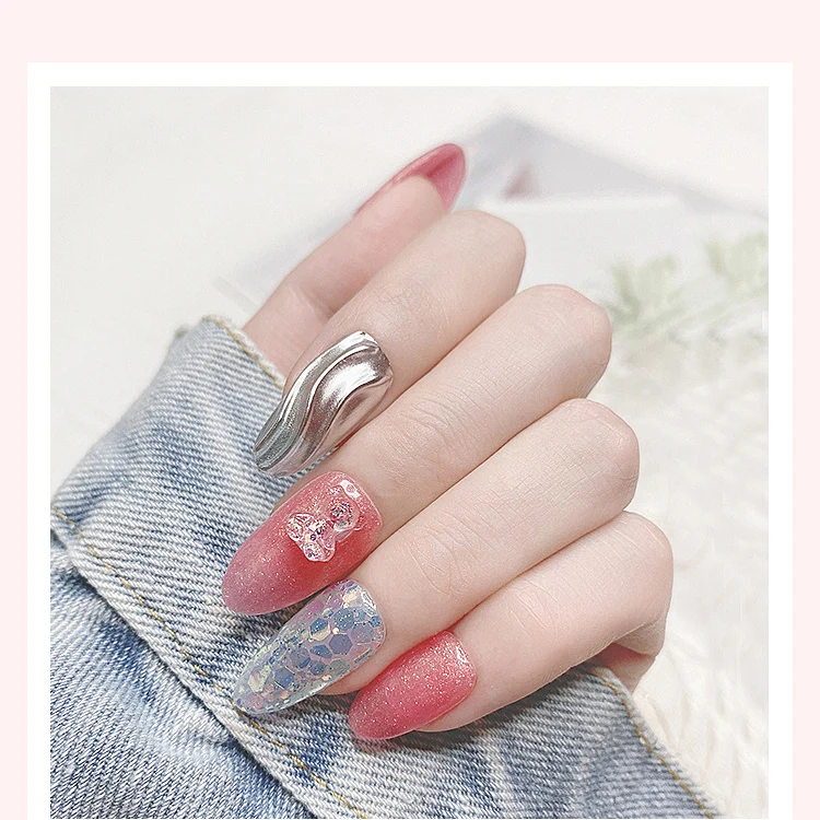 15 мл гель для наращивания ногтей Набор Блестящий Твердый лак быстрое наращивание