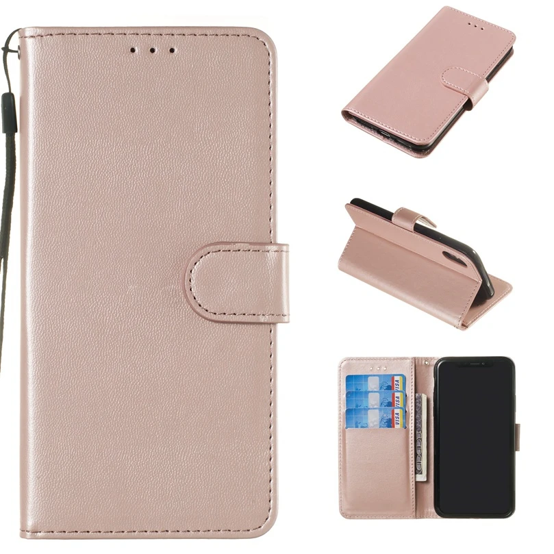 Чехол-книжка для Huawei P8 P9 P10 P20 P30 P40 Pro Lite Mini Honor 7C 7A 8X 8A 8C 8 9 10 20 из искусственной кожи |
