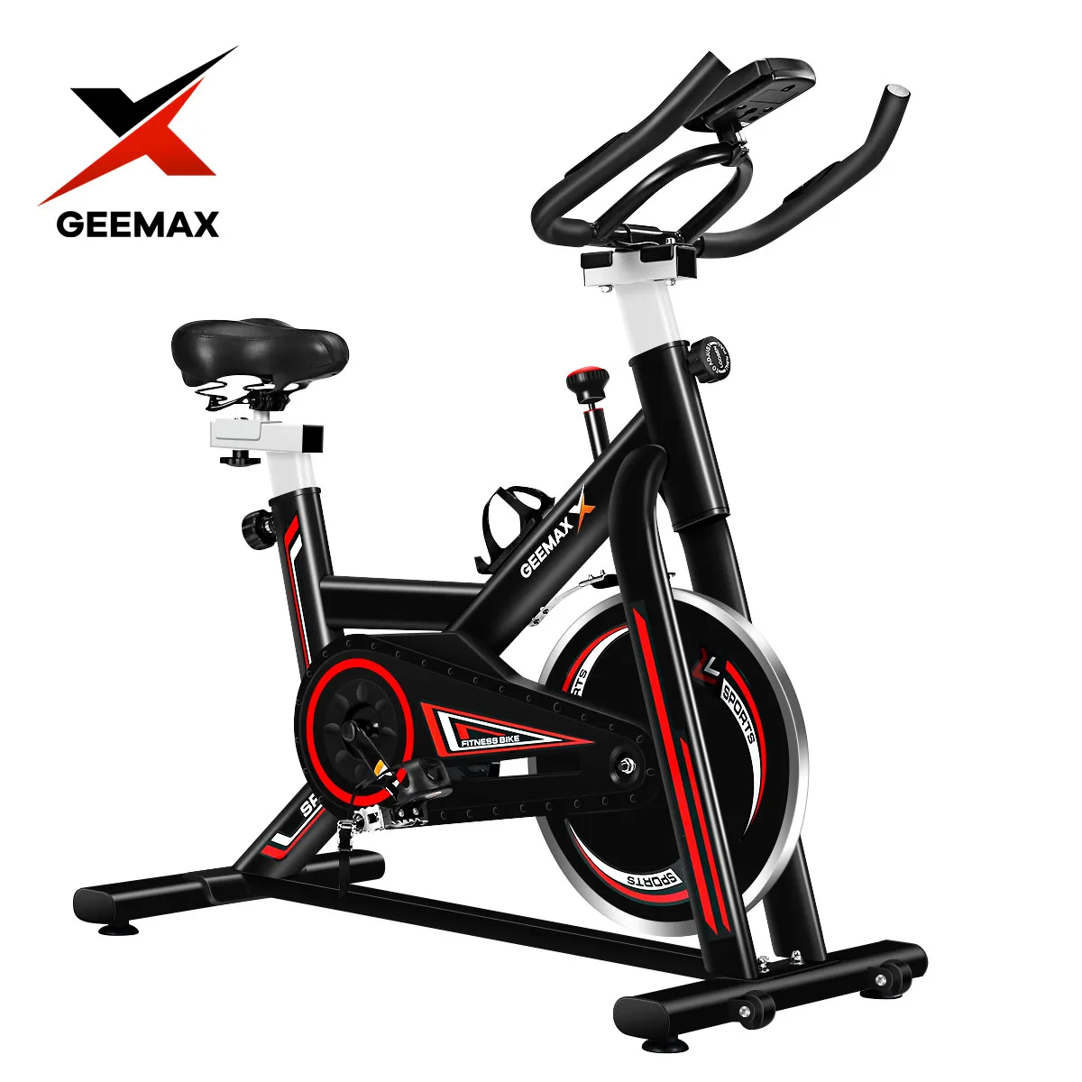 

GEEMAX Exercise Summer Bikes Indoor Cycling Bicycles Fitness Workout 8KG Flywheel LCD Display Dynamic Pedals Bike EU US Stock