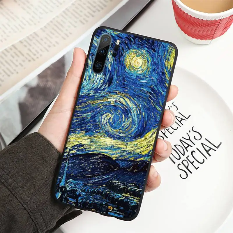 

van gogh retro painting Phone Case For Huawei NOVA 2 2i 2s 3i 4 4e 5 plus P10 lite 20 P20 pro honor10