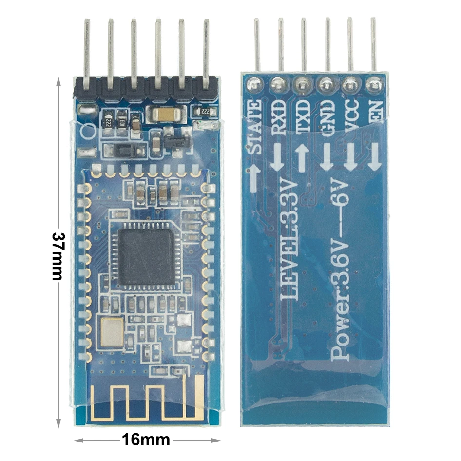 10PCS/LOT AT-09 Android IOS BLE 4.0 Bluetooth module for arduino CC2540 CC2541 Serial Wireless Module compatible HM-10 | Электронные