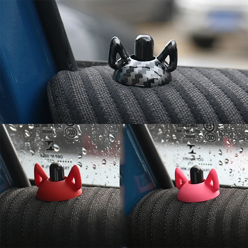 2 шт./компл. Автомобильный Замок на окно дверь булавки крышка чехол мультфильм