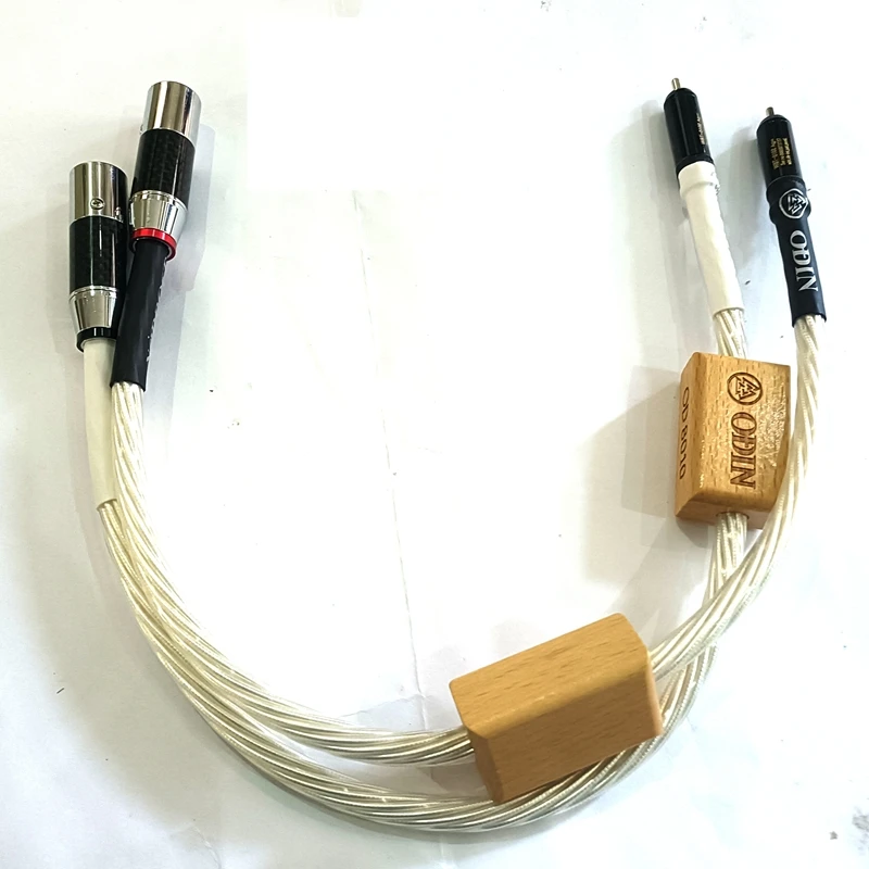 

HiFi Hi-end Silver Plated shield Hifi Data Cable ODIN NORDOST Male Female RCA XLR Audio Cable Extend Cord Wire