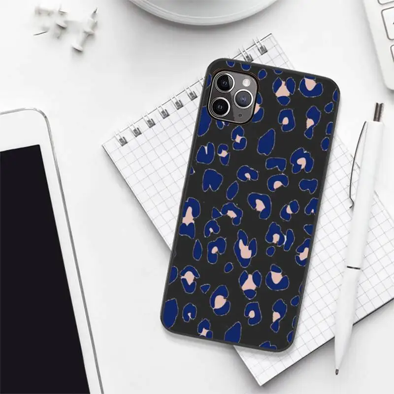 

Leopard Print Phone Case for iPhone 12 11 mini pro XS MAX 8 7 6 6S Plus X 5S SE 2020 XR