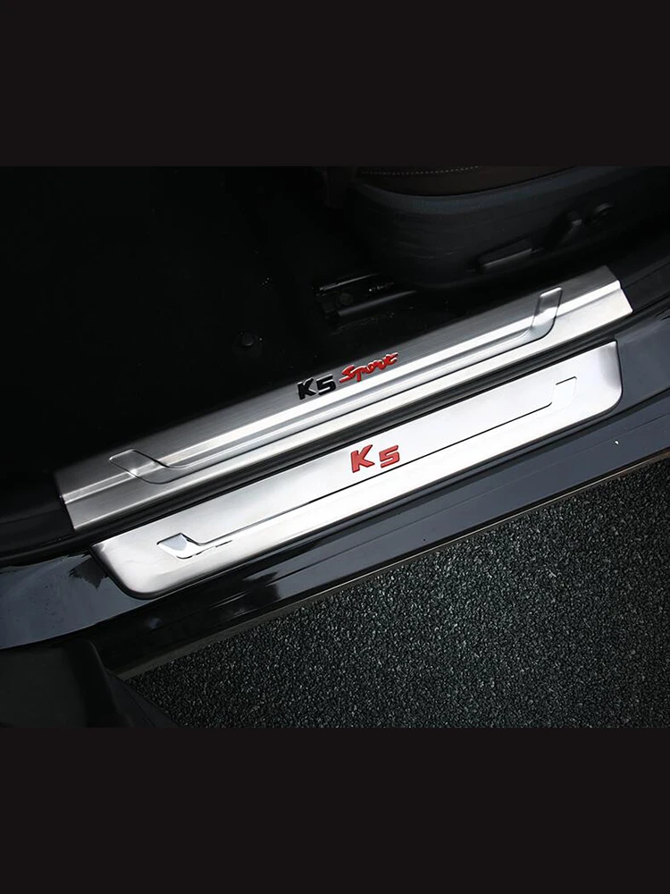 

Welcome pedal Suitable for Kia K5 refitting, special decorative accessories for 16-19 K5 stainless steel welcoming pedal