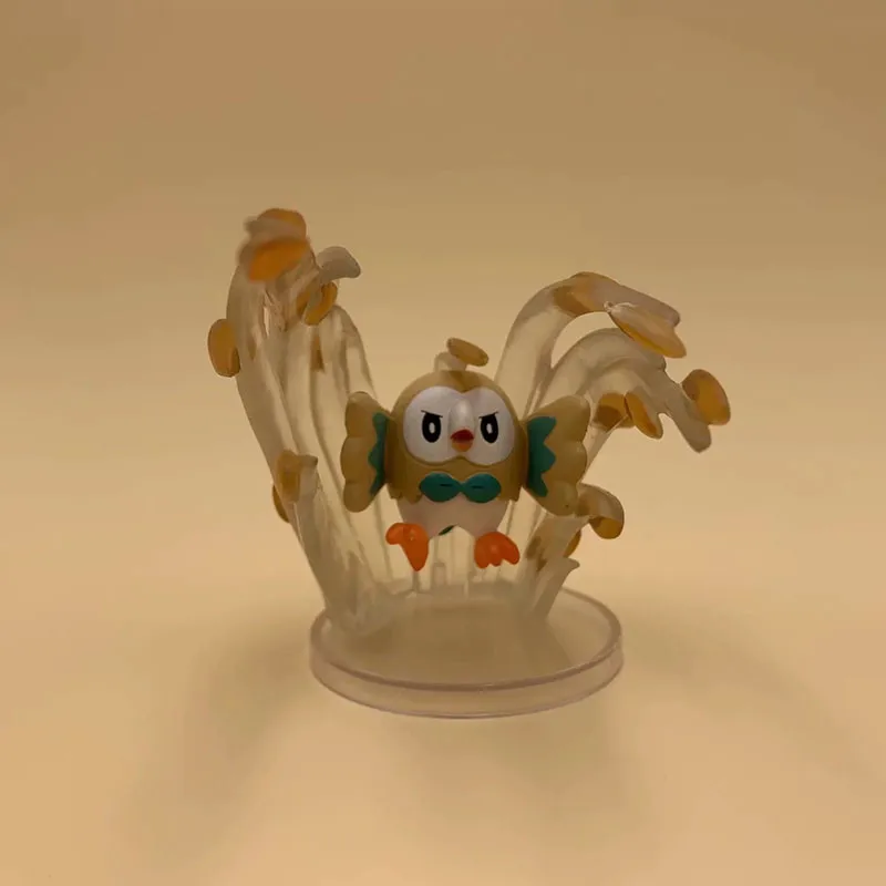 6 шт./компл. аниме Espeon из анимационного сериала "светильник Экран Cubone Литтен Rowlet листва абсол исчезнет песня pokemones Фигура Куклы Игрушки Коллекции модель