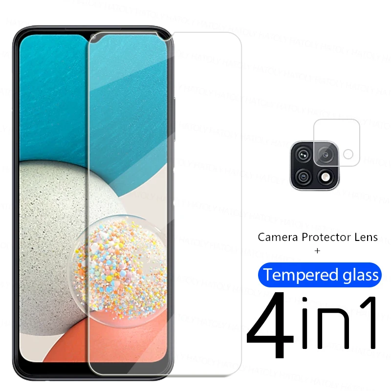 

4IN1 Clear Glass For Samsung Galaxy Wide 5 Screen Protector For Samsung Galaxy Wide 5 Tempered Glass Phone Film Galaxy Wide 5