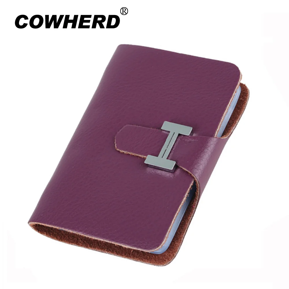 Лидер продаж 2020 держатель для кредитных карт из 100% натуральной кожи кошелек