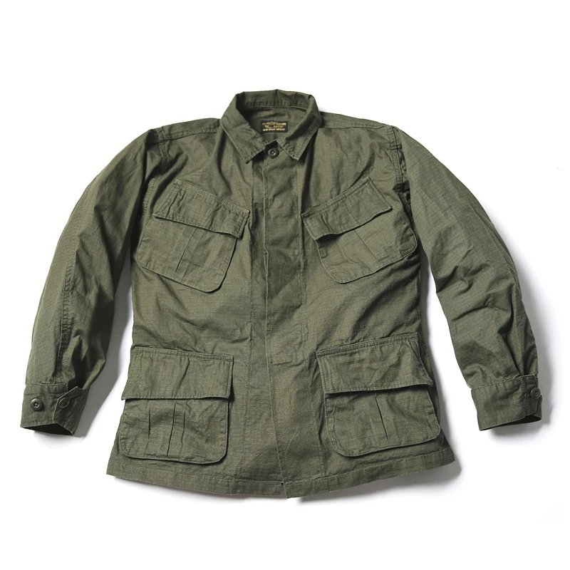 Нет в наличии США Вьетнам 1969 тропические боевые куртки пальто Рипстоп военная