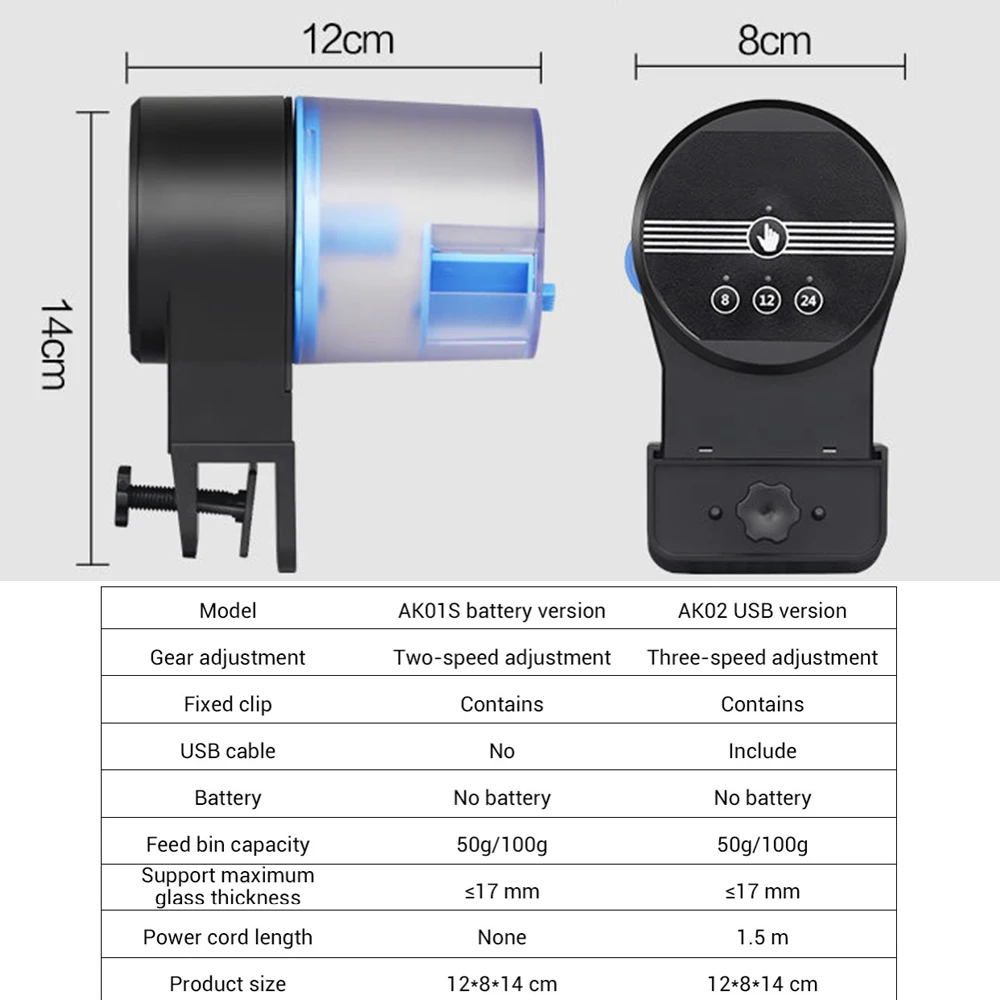 Digital Automatic Fish Feeder Aquarium Goldfish Smart Timing Auto 8/12/24 hours Timer Food Feeding Tools​ | Дом и сад