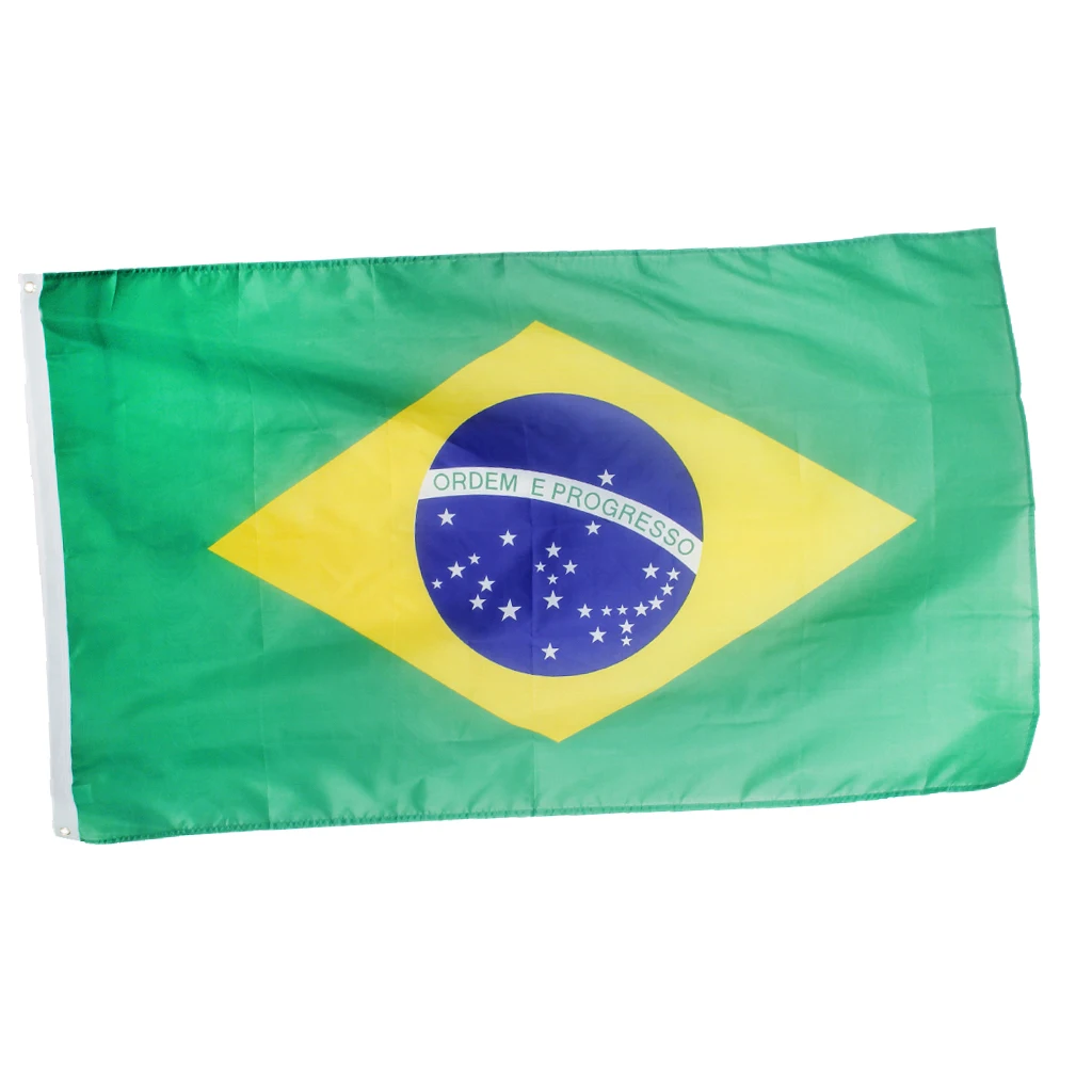 Большой Бразильский национальный флаг бразильский футбольный баннер 150*90 см/5*3