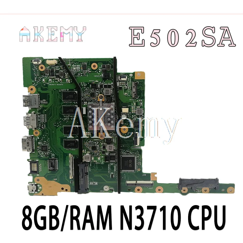 Обновленная версия 8 ГБ/ОЗУ N3710 процессор для For Asus E502S E502SA E402S E402SA материнская