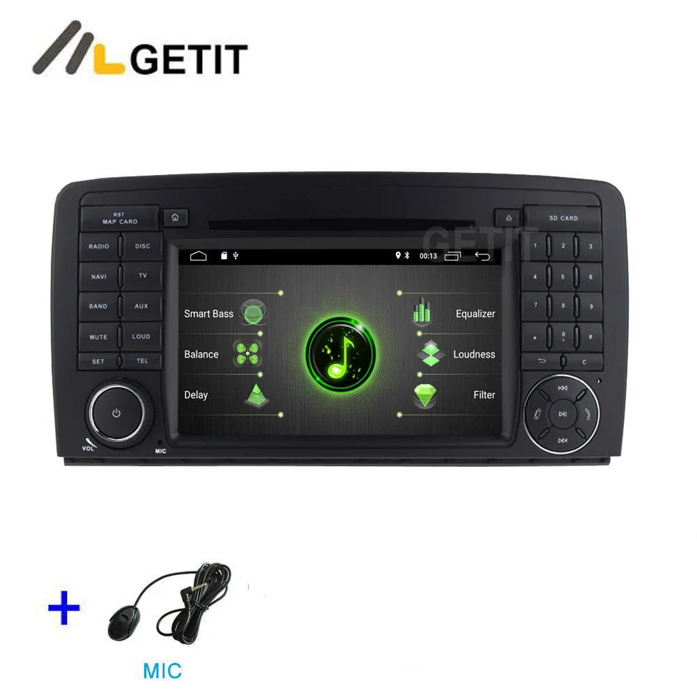 DSP 2G-RAM 16G-ROM DSP 64G PX6 Android 9,0 автомобильный dvd-плеер для Mercedes Benz R class W251/R280/R300/R320/R350/R500 WiFi радио с Bluetooth и GPS стерео - Цвет: DSP 2G-RAM 16G-ROM