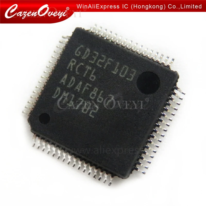 

2pcs/lot GD32F103RCT6 STM32F103RCT6 LQFP64 MCU 32-bit STM32F1 ARM Cortex M3 RISC 256KB Flash 2.5V/3.3V 64-Pin LQFP In Stock