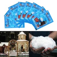 8pcs artificial snow instant flake decor fake magic for christmas wedding festival party snow powder fluffy decoration supplies