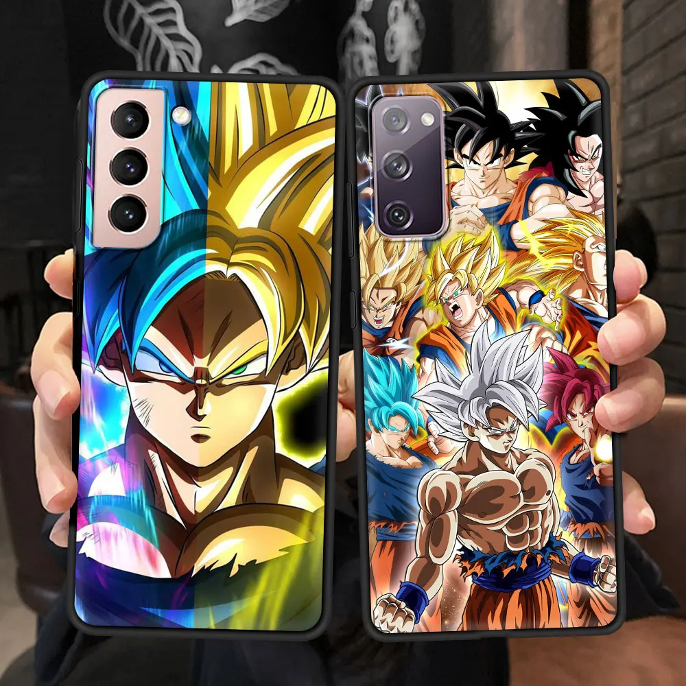 Чехол для Samsung Galaxy S20 FE S21 Ultra S10 Lite S9 S8 Plus S10e S7 роскошный Ультратонкий черный чехол