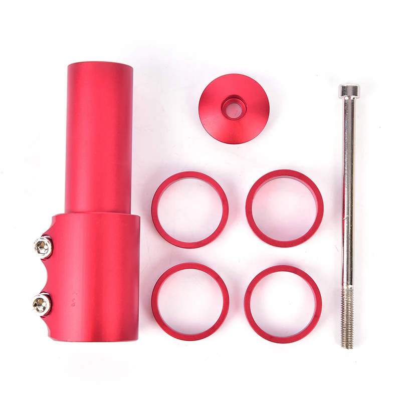 

Bicycle Fork Stem Extender Chic Bike Handlebar Riser Head Up Adapter Aluminium