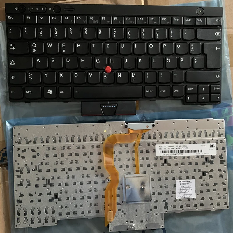 Новая клавиатура для Lenovo ThinkPad L530 T430 T430S X230 W530 T530 T530I T430I 04X1263 04W3048 04W3123