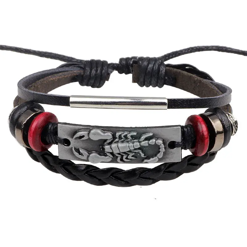 new women fashion multilayer Handmade Braided Genuine leather Bracelets bangles charming rope adjustable jewelry for Men | Украшения и