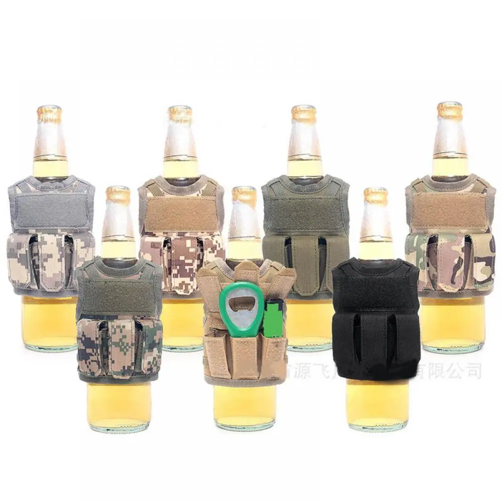 

Tactical Christmas Beer Bottle Beer Vest Cover Adjustable Shoulder Straps