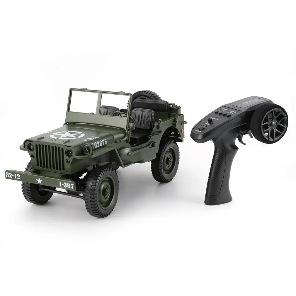 C606 1:10 RC Автомобиль 2,4G 4WD трансформер пульт дистанционного управления свет джип четырехколесный привод внедорожный военный альпинистский автомобиль Детский подарок