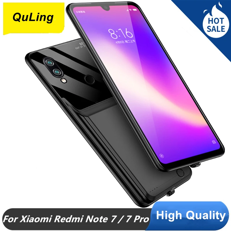 

QuLing Battery Case For Xiaomi Redmi Note 7 Note 7 Pro 10000 Mah Power Bank Note7 For Xiaomi Redmi Note 7 Battery Charger Case