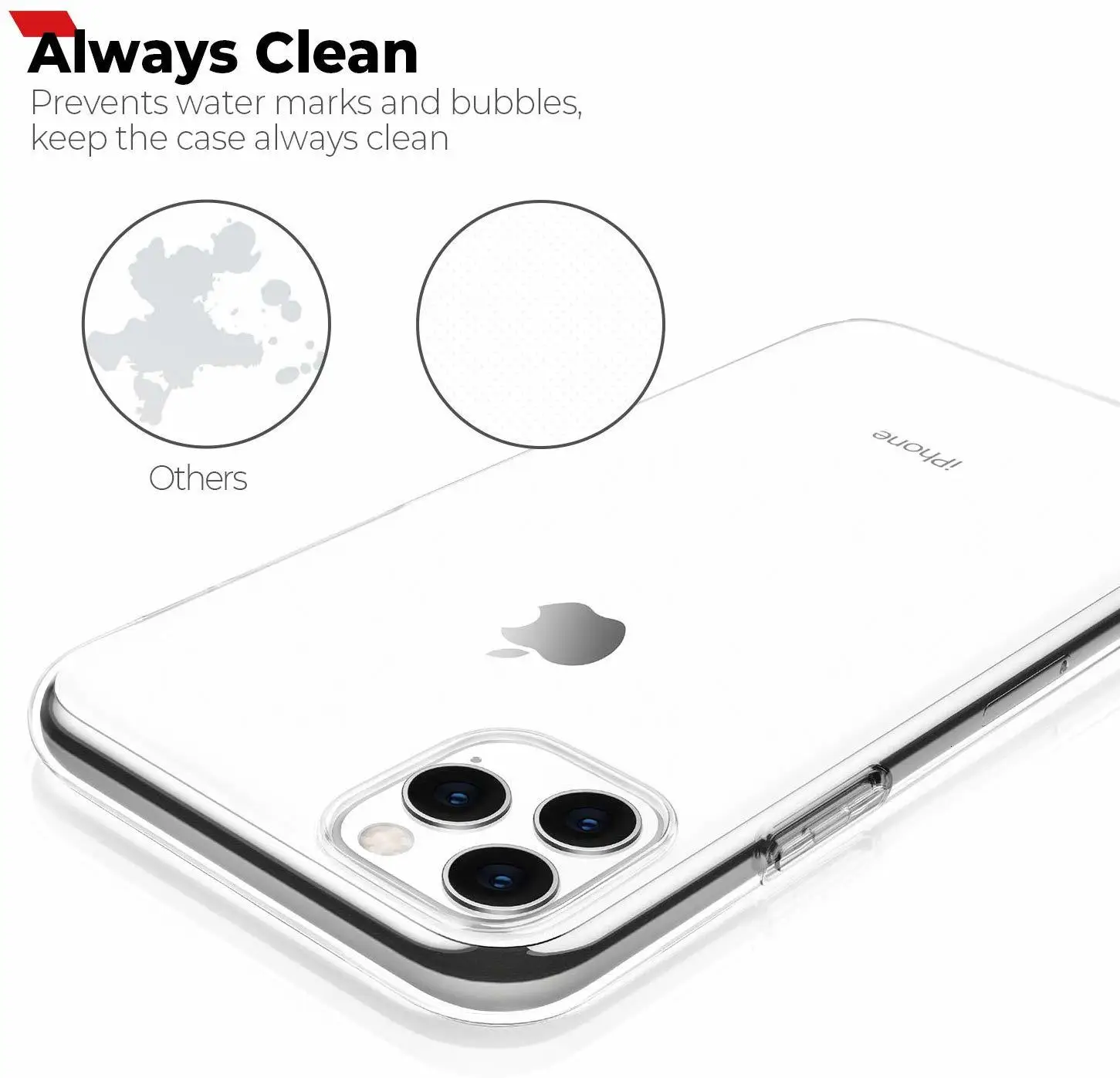 100 шт ультра тонкий TPU для Apple iPhone 11 Pro XS Max XR X 8 Plus 7 6 6S SE 5 5S Прозрачный чехол для телефона силиконовый прозрачный чехол