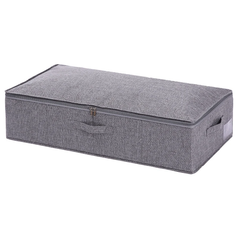 Under Bed Storage Bins with Lids, Under Bed Shoe Organizer, Attic Storage Box Underbed Storage Bag L