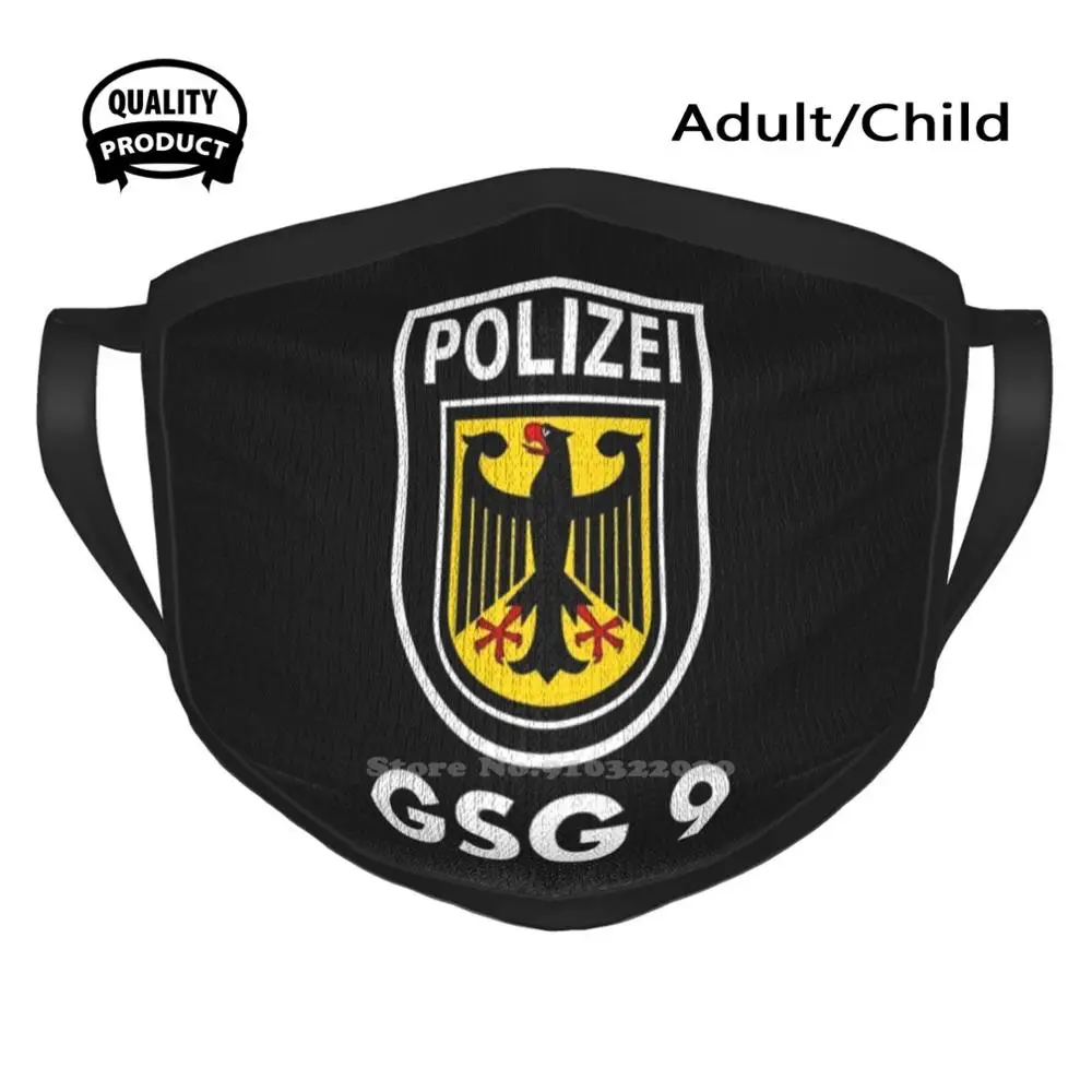 Polizei Gsg 9 бундполизеи Велоспорт Охота Туризм Кемпинг дышащая маска на рот спецназ