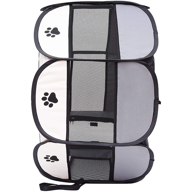 Портативный домик для собак тент уличная Складная восьмиугольная клетка