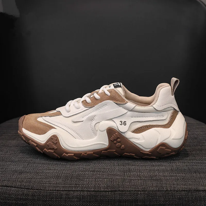 

Sneakers Women Sport Trainers 2021 New Fashion Casual Ladies Vulcanized Shoes Thick Bottom Platform Sneakers Women Basket Femme