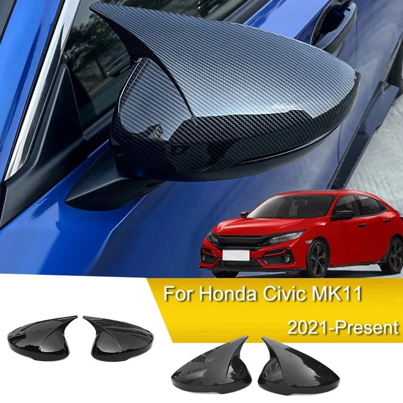 

Обшивка бокового зеркала заднего вида для Honda Civic 11Th 2022, аксессуары