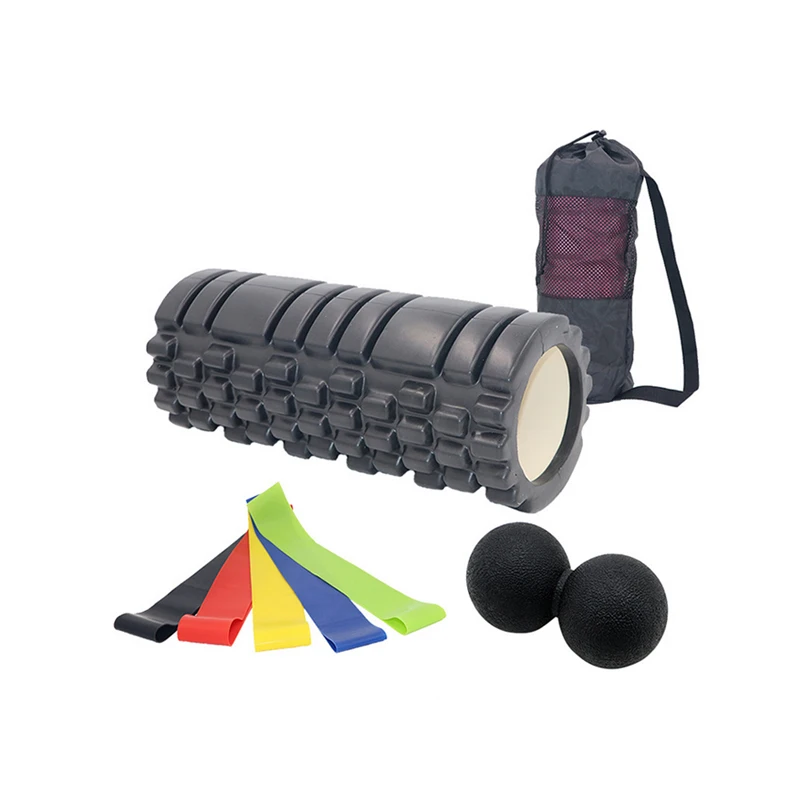 Тренажер для йоги фитнеса пилатеса тренажерного зала массажер мышц дома ролик