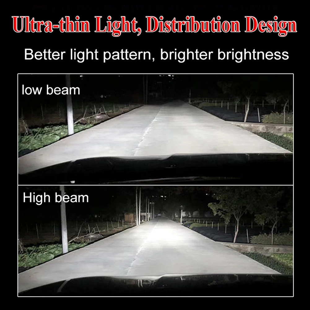 Комбинированный светодиодный комплект фар Mini 9005 + H11 лампа дальнего и ближнего