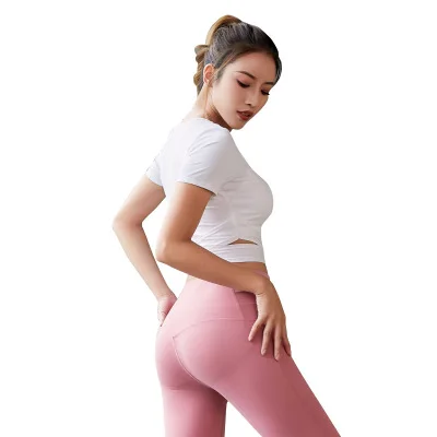 

Women seamless workout set sports leggings and top set yoga outfits for women sportswear athletic clothes gym sets 2 piece