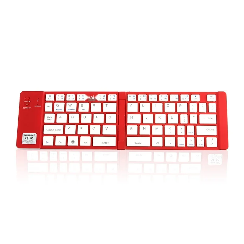 

Портативная Складная Bluetooth-клавиатура, оригинальная карманная складная клавиатура для мобильных ПК и планшетов