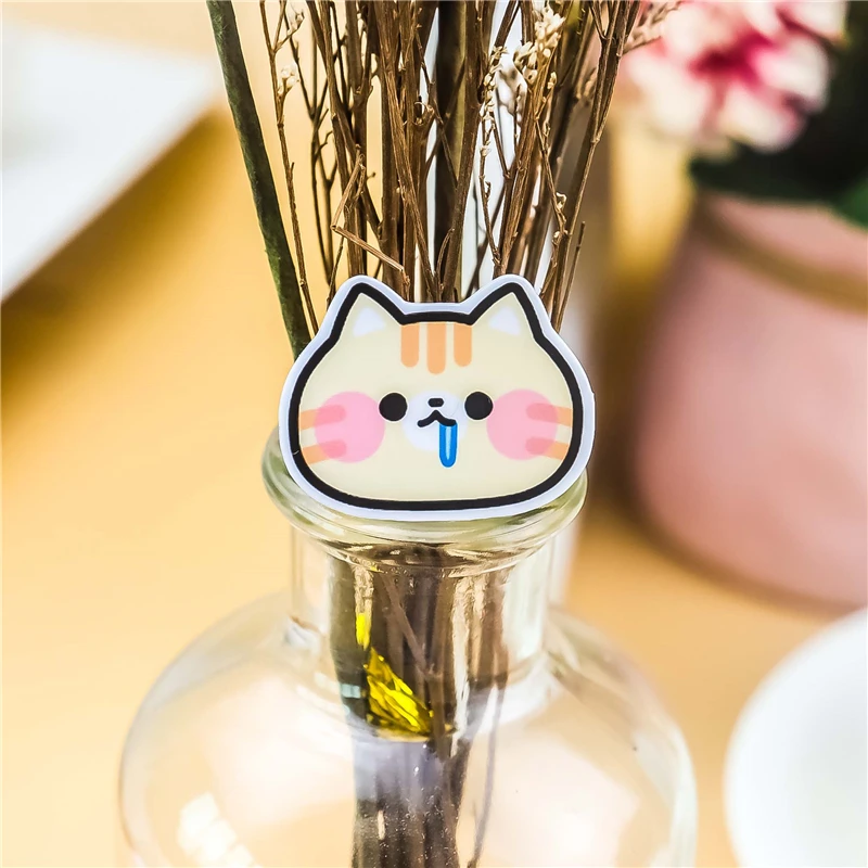 40 шт. водонепроницаемые наклейки кошка|Канцелярские наклейки| |