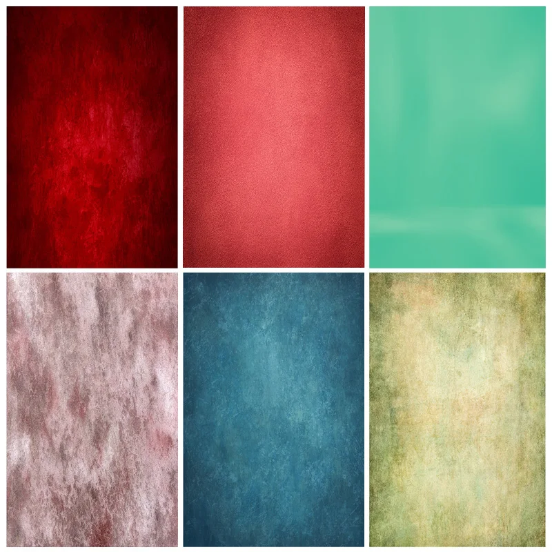 

SHENGYONGBAO Solid Color Gradient Grunge Vintage Photography Backdrops Props Baby Portrait Photo Studio Backgrounds 21605HPO-07