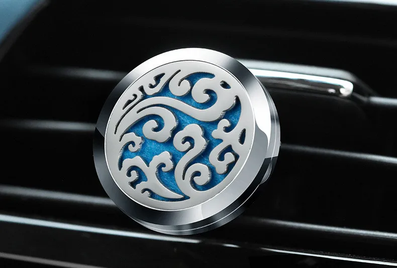 New Car Perfume Diffuser Stainless Steel Heart MOM Freshener Essential Oil Aromatherapy Locket Gift | Украшения и аксессуары