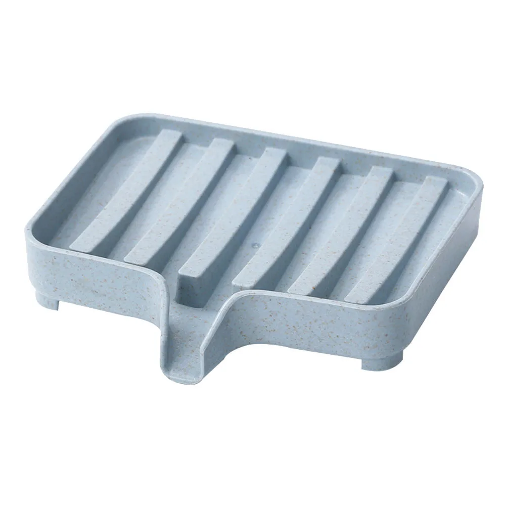 Home Bathroom Shower Soap Dish Storage Tray Holder Plate Rack Drain Box Soapbox | Дом и сад