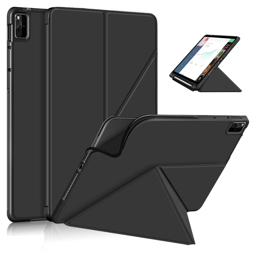 

Чехлы для планшета Huawei MatePad Pro 12,6 Mate Pad 11 дюймов 2021 дюйма с откидной ножкой и магнитной застежкой