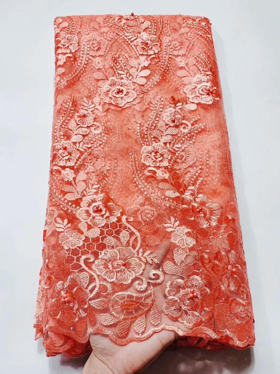 Новейшая Королевская Синяя кружевная ткань 2020 Высококачественная модная с