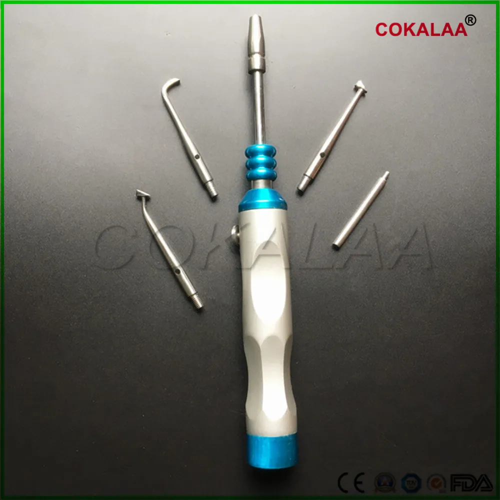 1 Набор инструментов для снятия коронок из нержавеющей стали с регулируемой автоматической функцией на 4 уровня для стоматологической лаборатории.