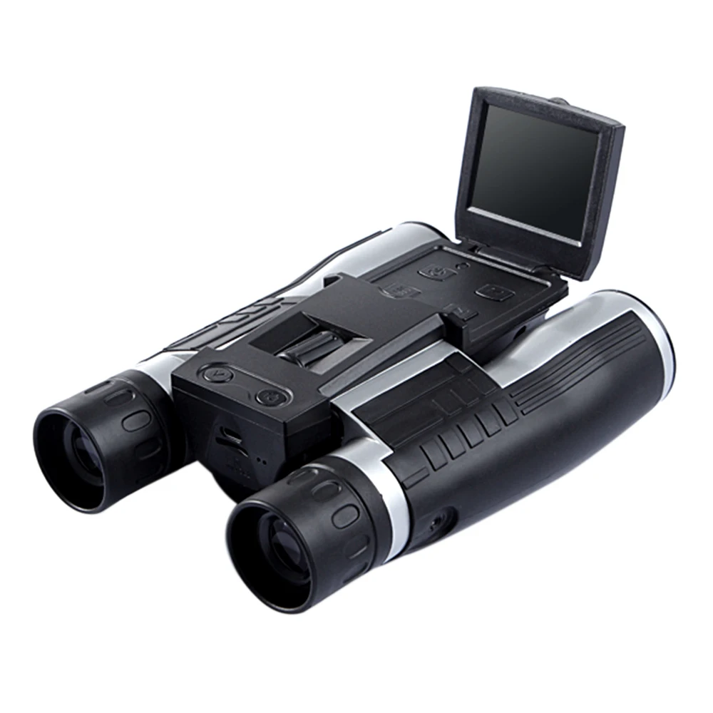 Digital Camera Binoculars 12x32 Outdoor High Definition Telescope Multi-Functional Video Recording 2" LCD Display |