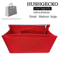 for onthego mm gm bag tote bag organizer bag liner purse insert 23mm premium felt handmade20 colors
