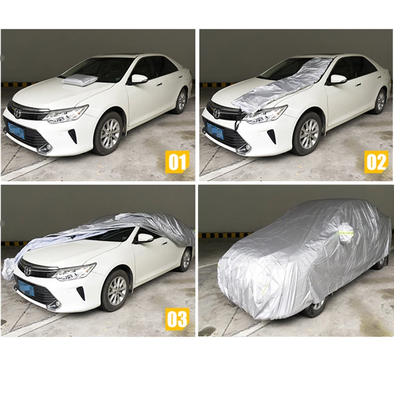 automatic Car Umbrella Sunshade Tent Roof Cover Anti-UV Hot Protection Outdoor Protector Sun Shade Summer For WK2 restyling | Автомобили и