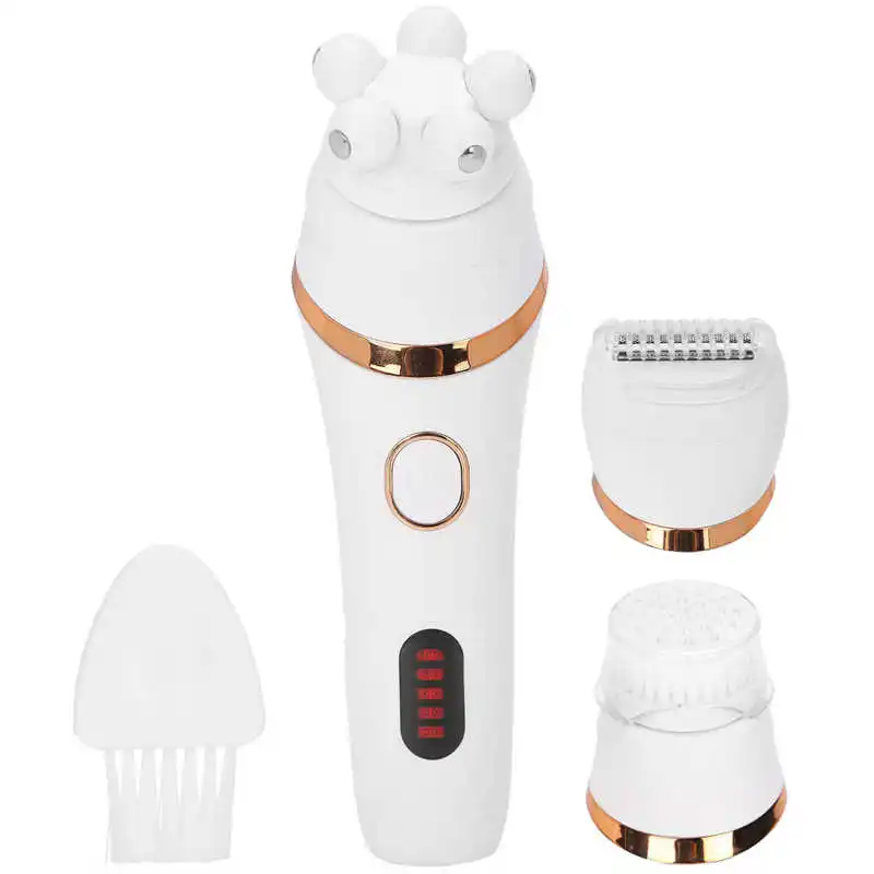 

Wax Strips For Hair Removal Wax Strips For Depilation 3In1 Women Electric Epilator USB Rechargeable Hair Shaver Facial